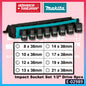 Makita Accessories E-02989 Impact Socket Set 1/2" Drive 8 pcs