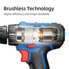 DONG CHENG 20V Cordless Combo Set DCKIT27EK ( DCSM03-100 Cordless Angle Grinder + DCPL208 Cordless Impact Driver )