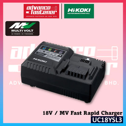 HIKOKI 36V/18V - 2.5/5.0Ah / 4.0/8.0Ah Battery BSL36A18X / BSL36B18X UC18YSL3 Rapid Charger UC18YSLT Multi Port Charger