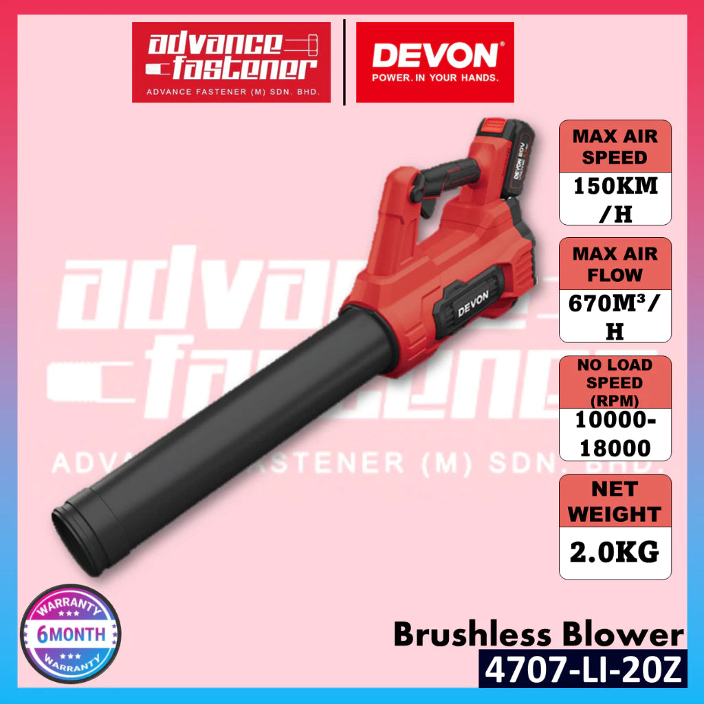 Devon 20V Brushless Blower 4707