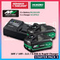 HIKOKI 36V/18V - 2.5/5.0Ah / 4.0/8.0Ah Battery BSL36A18X / BSL36B18X UC18YSL3 Rapid Charger UC18YSLT Multi Port Charger