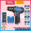 Dong Cheng 12V Cordless Basic Combo ( DCJZ23-10I Cordless Driver Drill & DCPL04-8 Cordless Impact Driver )