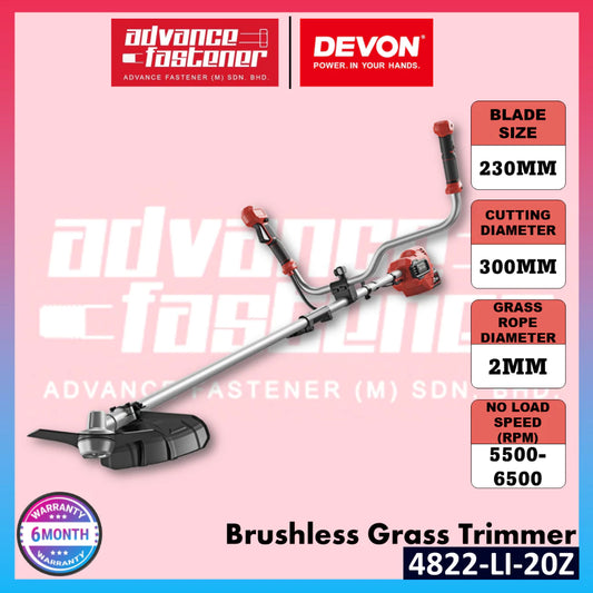 Devon 20v Brushless Grass Trimmer 4822