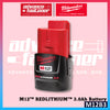 MILWAUKEE M12 Batteries And Chargers For 2.0Ah / 3.0Ah / 4.0Ah / 6.0Ah RED-LITHIUM™-ION Battery