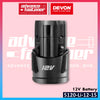 DEVON 5120-Li-12-15 12V 1.5Ah Lithium-Ion Battery & 5307-Li-12F 12V Fast Charger