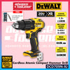 DeWalt DCD709N-XJ 20V Max XR Cordless Atomic Compact Hammer Drill Driver