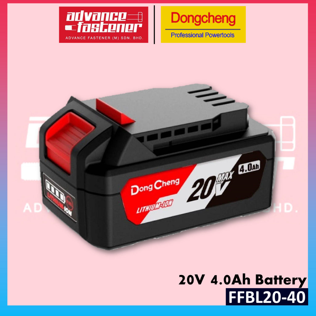 DONG CHENG 20V BATTERY AND CHARGER