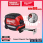 Milwaukee Makita Dewalt 48-22-0626 / 48-22-0616 Compact Magnetic Tape Measure ( 8M/26FT | 5M /16FT | 10M | 3.5M | 2.5M )