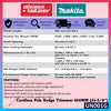 Makita UN001G / UN001GZ 40Vmax Cordless Pole Hedge Trimmer 600MM (23-5/8”)