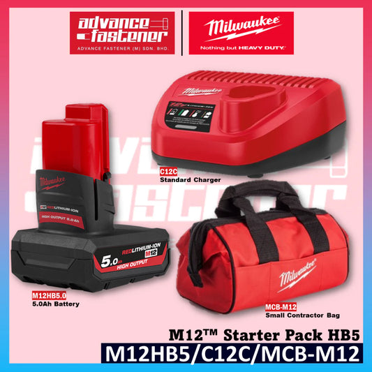 MILWAUKEE M12 Batteries And Chargers For 2.0Ah / 3.0Ah / 4.0Ah / 6.0Ah RED-LITHIUM™-ION Battery