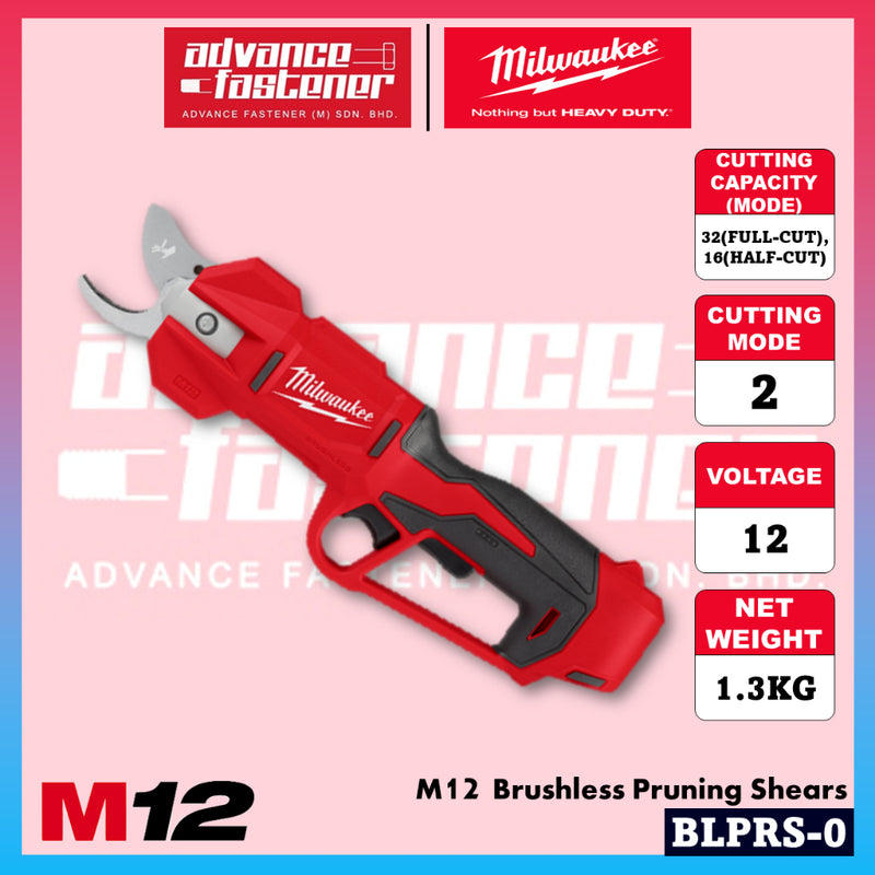 Milwaukee BLPRS-201 / BLPRS-0 M12 Brushless Pruning Shears