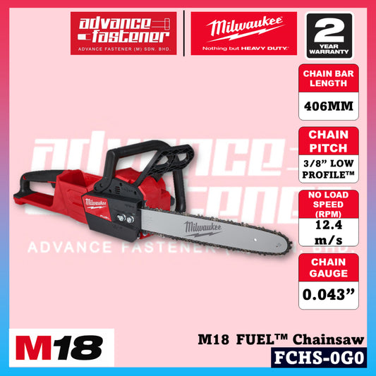 Milwaukee FCHS-122 / FCHS-0G0 M18 FUEL™ Chainsaw