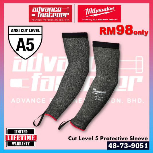 Milwaukee 48-73-9051 / 48-73-9031 Cut Level 5 Protective Sleeve / Cut Level 3 Protective Sleeve