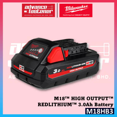 MILWAUKEE M18 Batteries & Charger 3.0Ah 5.0Ah 6.0Ah 8.0Ah 12.0Ah RED-LITHIUM™-ION & FORGE Battery
