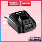 DEVON 5120-Li-12-15 12V 1.5Ah Lithium-Ion Battery & 5307-Li-12F 12V Fast Charger
