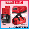 MILWAUKEE M12 Batteries And Chargers For 2.0Ah / 3.0Ah / 4.0Ah / 6.0Ah RED-LITHIUM™-ION Battery