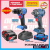 DONG CHENG 20V Cordless Combo Set DCKIT26EK ( DCJZ2060i Cordless Driver Drill + DCPL208 Cordless Impact Driver )