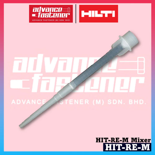 Hilti HIT-RE-M Mixer ( Mixers and extensions for injectable mortars )