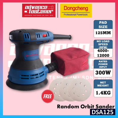 Dong Cheng DSA125 Corded Random Orbit Sander