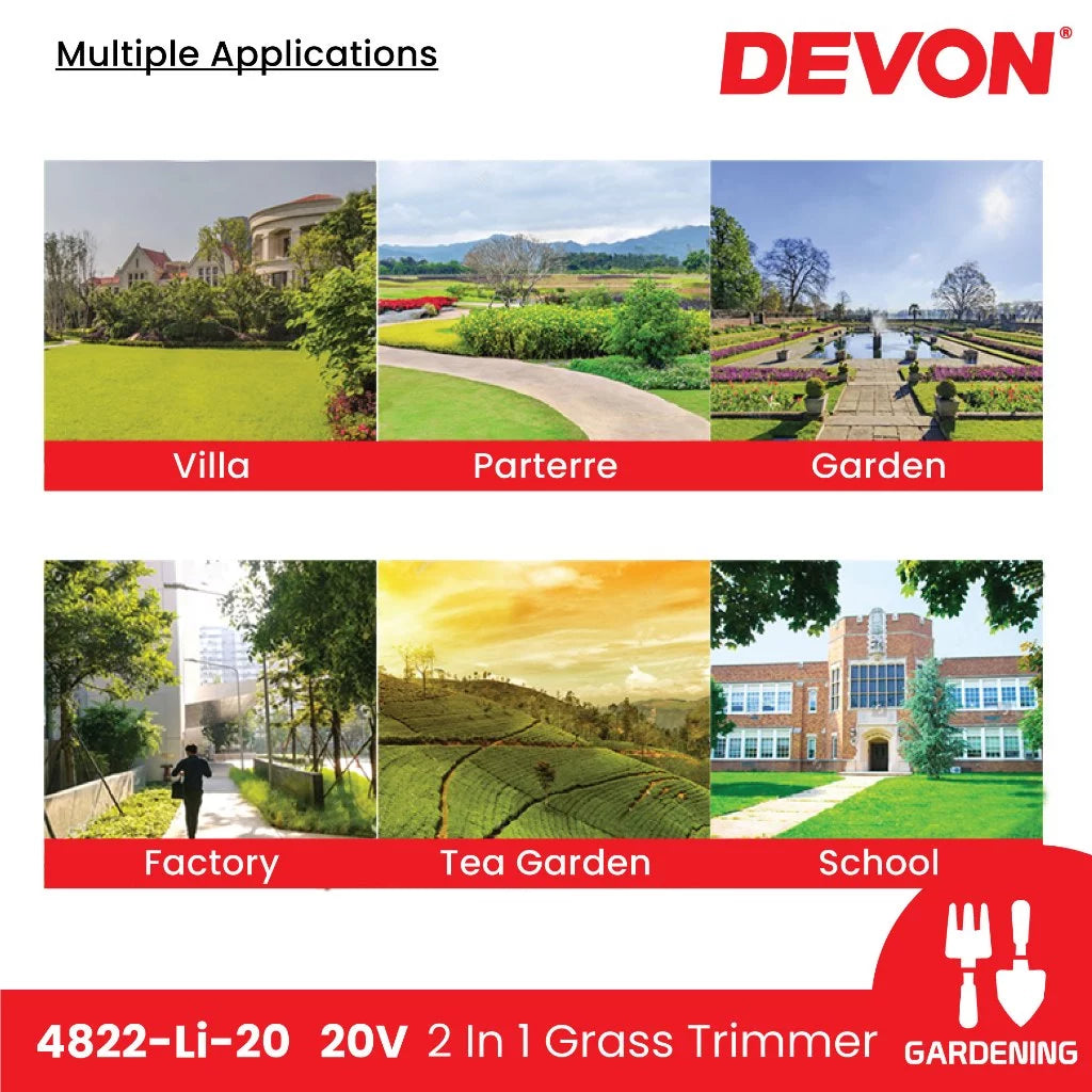 Devon 20v Brushless Grass Trimmer 4822