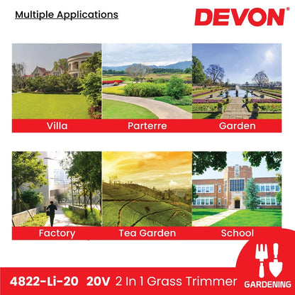 Devon 20v Brushless Grass Trimmer 4822