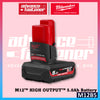 MILWAUKEE M12 Batteries And Chargers For 2.0Ah / 3.0Ah / 4.0Ah / 6.0Ah RED-LITHIUM™-ION Battery