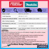 MAKITA UH006GM201/ UH006GZ 40Vmax Cordless Hedge Trimmer 600MM (23-5/8