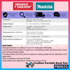 Makita PB002GM201/ PB002GZ 40Vmax Cordless Portable Band Saw