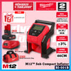 Milwaukee BI-601B / BI-0 M12™ Sub Compact Inflator 8.27 Bar / 120PSI