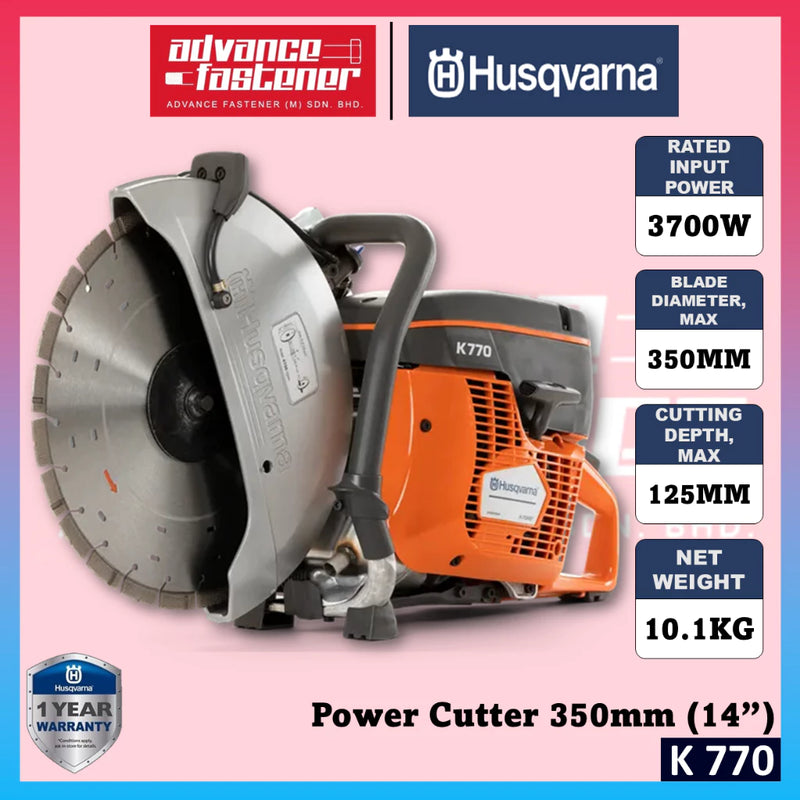 Husqvarna K 770 Corded Power Cutter 350mm (14