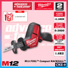 Milwaukee CHZ-402C / CHZ-0 M12 FUEL™ Compact HACKZALL™
