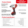 DEVON 5758-Li-20 / 5758-Li-20Z 20V Brushless Cordless Impact Wrench (3/4”)