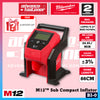 Milwaukee BI-601B / BI-0 M12™ Sub Compact Inflator 8.27 Bar / 120PSI