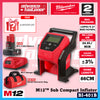 Milwaukee BI-601B / BI-0 M12™ Sub Compact Inflator 8.27 Bar / 120PSI