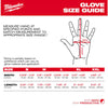Milwaukee 48-22-8980 / 48-22-8981 Impact Cut Level 5 Nitrile Gloves ( Size : S / M )
