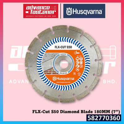 Husqvarna 582770360 FLX-Cut S50 Diamond Blade 180MM (7”)