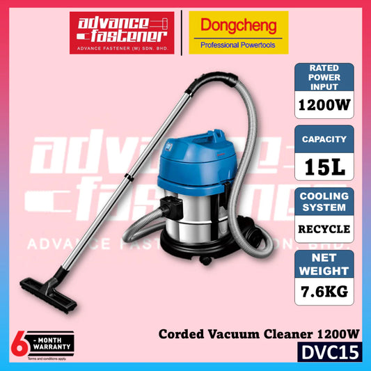 DONG CHENG DVC15 Corded Vacuum Cleaner 1200W