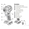 DeWalt DCF870N-B1 20V MAX XR Cordless Brushless Hydraulic Impact Driver 6.35MM (1/4