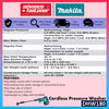 Makita DHW180 / DHW180Z01 18V Cordless Pressure Washer
