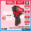 Milwaukee FIW2F12-251B / FIW2F12-0 M12 FUEL™ Compact Impact Wrench with Friction Ring 1/2