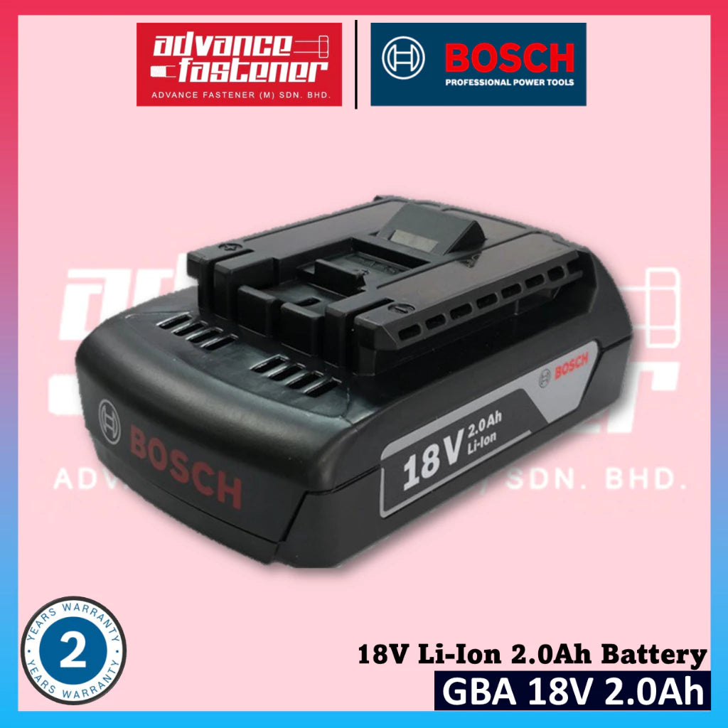 BOSCH GBA 18V 4.0Ah / 2.0Ah 18V Li-Ion 4.0Ah / 2.0Ah Battery / GAL 18V-40 18V Li-Ion 4A Charger