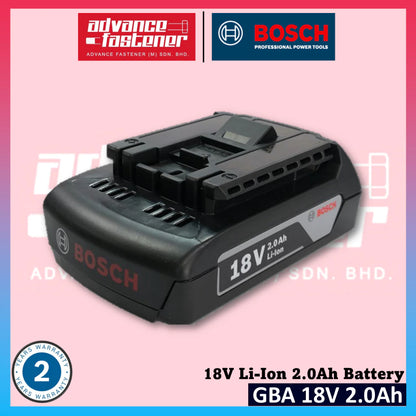 BOSCH GBA 18V 4.0Ah / 2.0Ah 18V Li-Ion 4.0Ah / 2.0Ah Battery / GAL 18V-40 18V Li-Ion 4A Charger