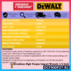 DeWalt DCF900P2T-B1 20V Max XR Brushless High Torque Impact Wrench with Hog Ring Anvil 1/2 Inch