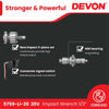 DEVON 5759-Li-20 / 5759-Li-20Z 20V Brushless Cordless Impact Wrench 12.7MM (1/2”)