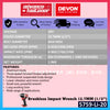 DEVON 5759-Li-20 / 5759-Li-20Z 20V Brushless Cordless Impact Wrench 12.7MM (1/2”)