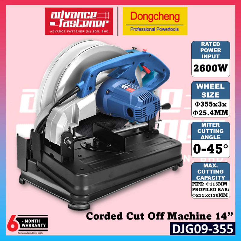 DONG CHENG DJG09-355 Corded Electric Cut Off Machine 14“ 355MM 2600W