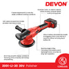 DEVON 2001-Li-20 / 2001-Li-20Z 20V Brushless Cordless Polisher 150MM (6