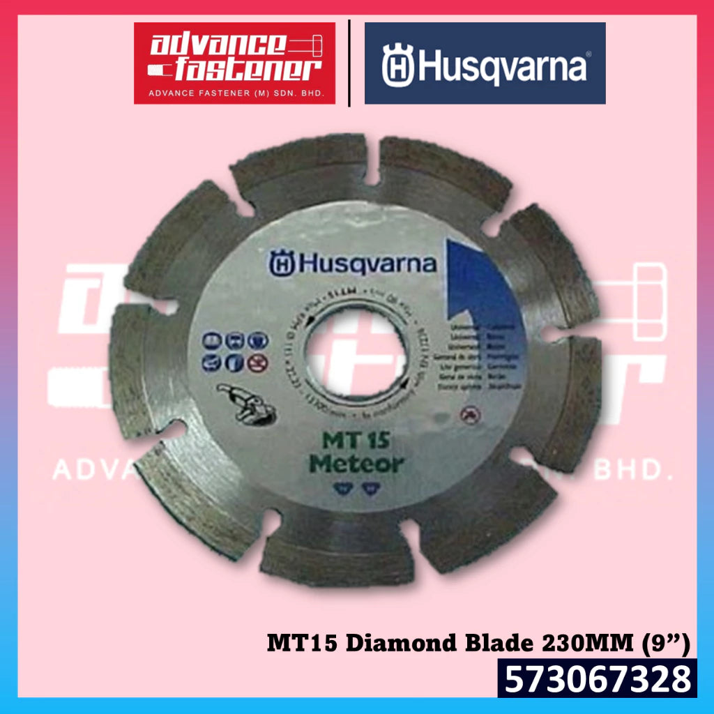 Husqvarna 573067328 MT15 Diamond Blade 230MM (9”)