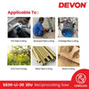 DEVON 5830-Li-20 / 5830-Li-20Z 20V Brushless Cordless Reciprocating Saw 25.4MM