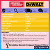 DeWalt DCF809N-KR 20V MAX Cordless Brushless Atomic Compact Impact Driver 6.35MM (1/4